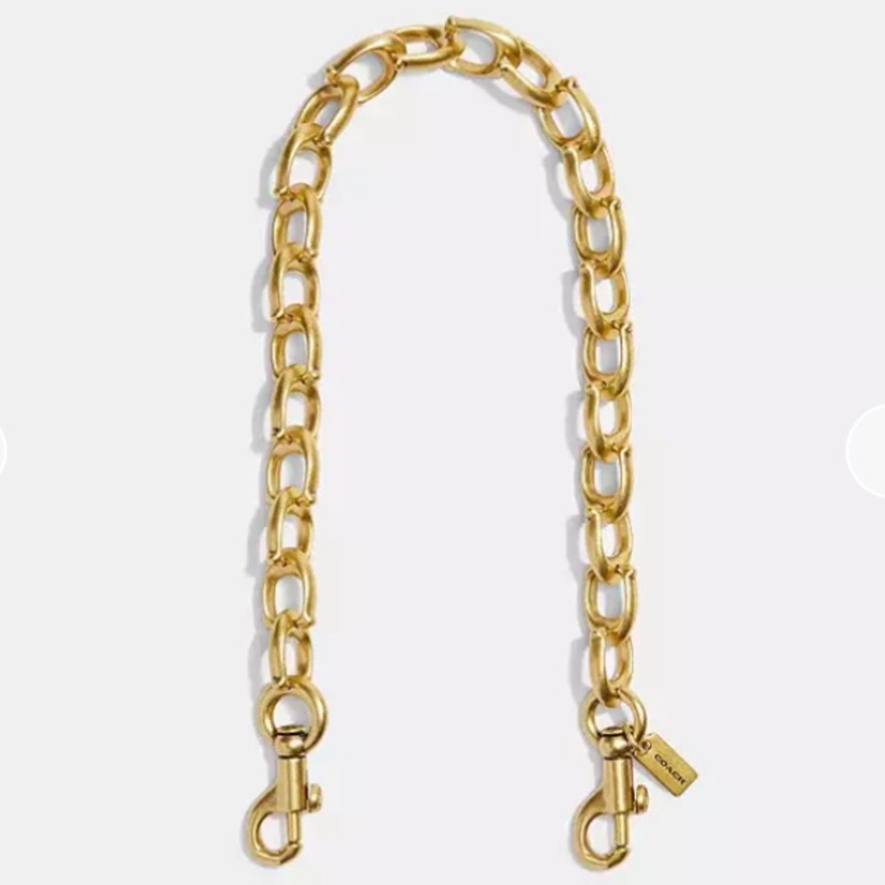 Brass “C” Link Chain Strap